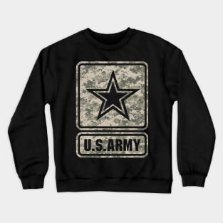 Camo Design Crewneck Sweatshirt